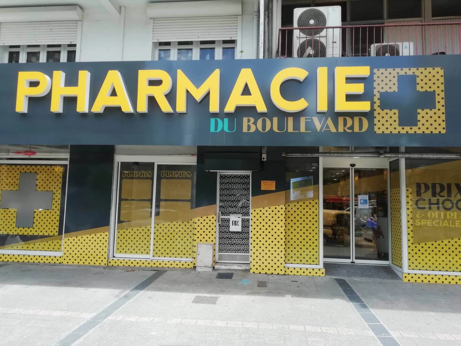 Façade Pharmacie du Boulevard